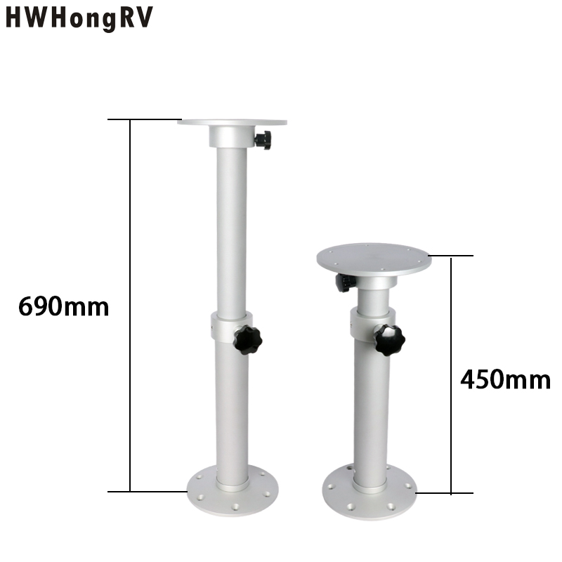 Stepless Lift And Easy-to-remove Table Legs for RVs/Telescopic Table Legs for Yachts And Ships Are Suitable for All Kinds of RVs