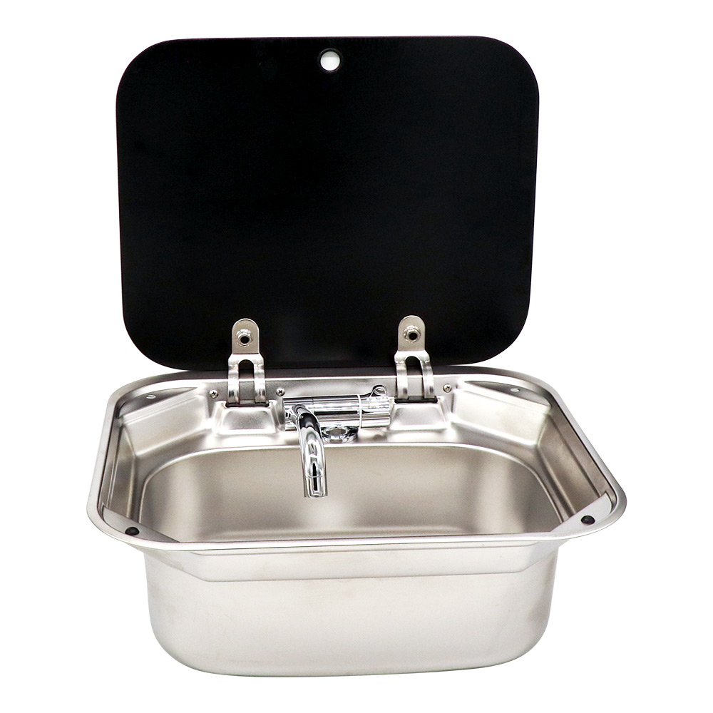 HWBSL1 RV kitchen kit Stainless Steel Sink with Lid including the