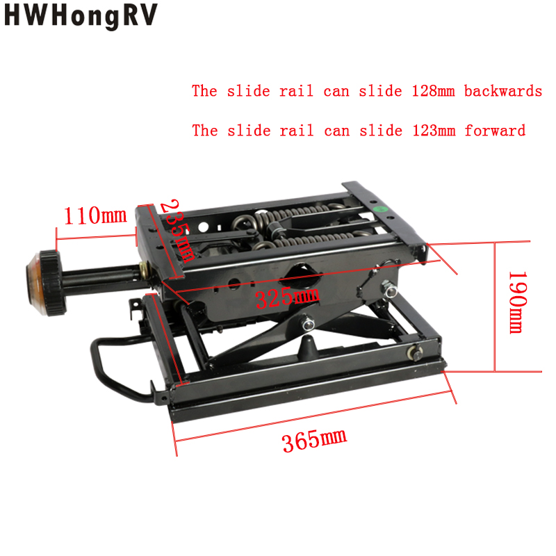 Truck Seat Mechanical Shock-absorbing Base Front Handle Agricultural Vehicle Truck To Mechanical Hydraulic Spring Buffer Suspension